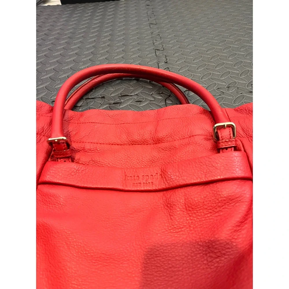 Kate Spade NY‎ Westbury Drawstring Opus POPPY RED Shoulder Handbag Retail $398